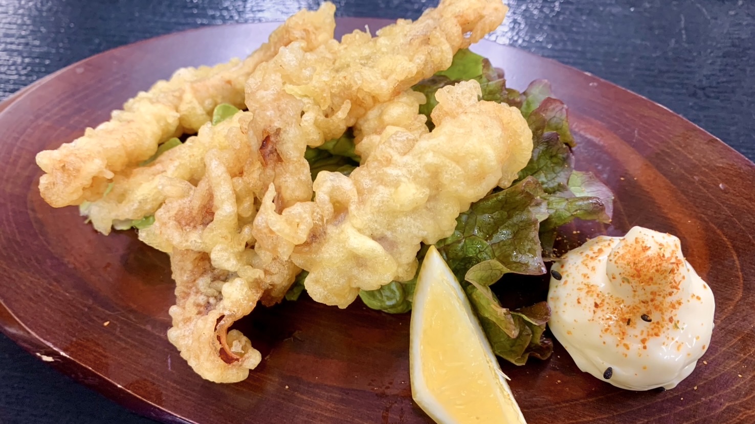 別注料理　上越名物する天