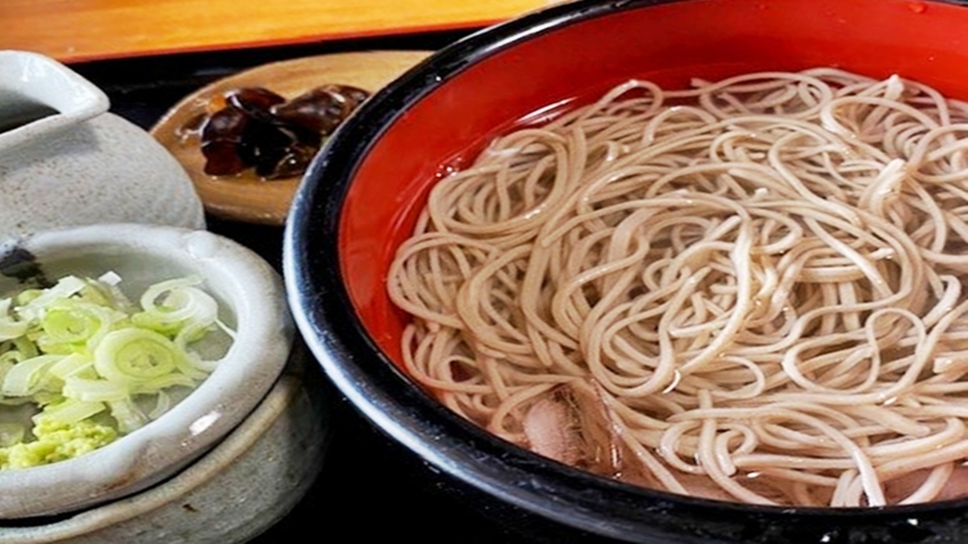 今だけ期間限定☆近隣施設のそば処「宗右衛門」お食事券が付いてお得☆素泊まりプラン