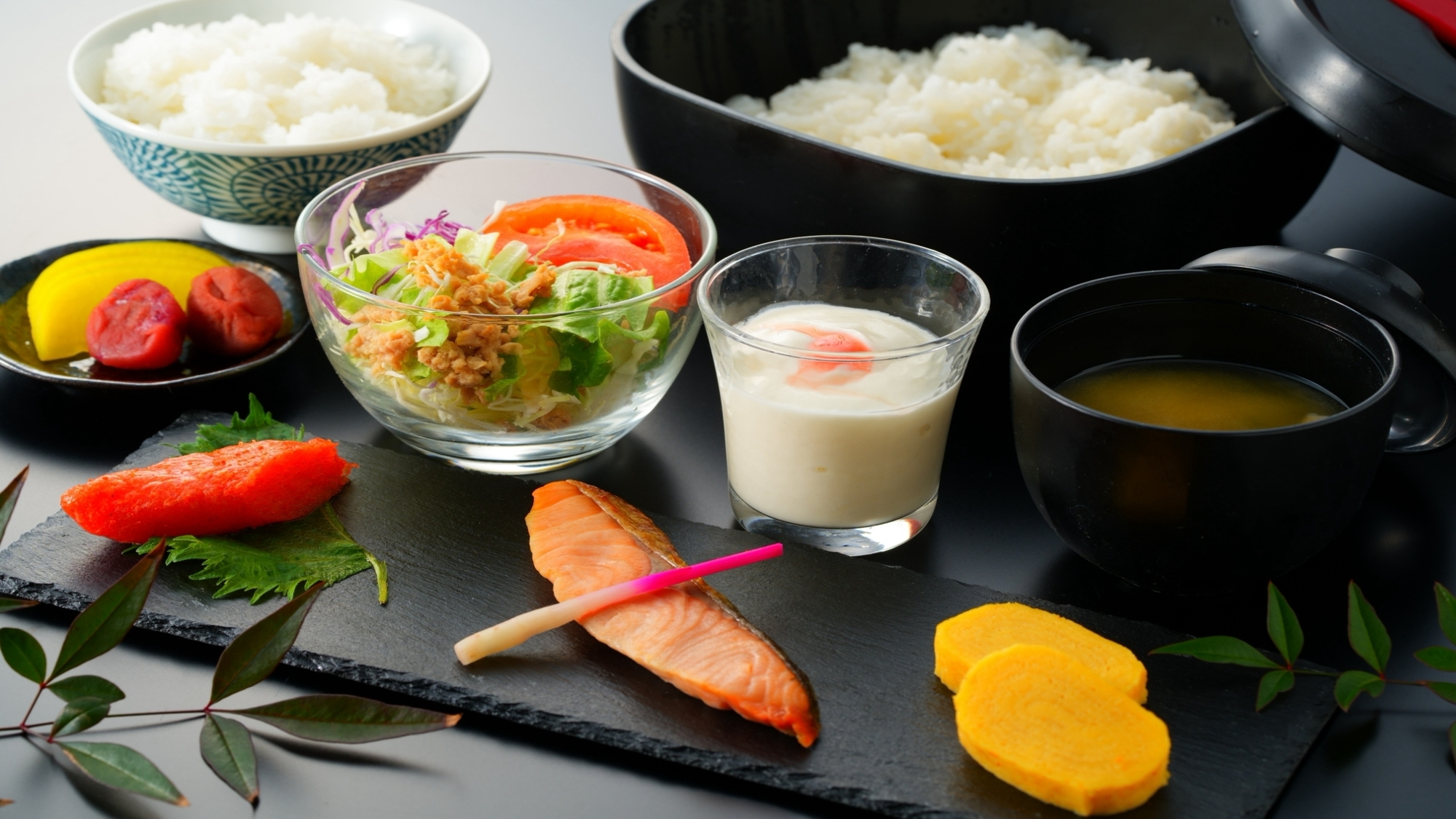 朝食一例