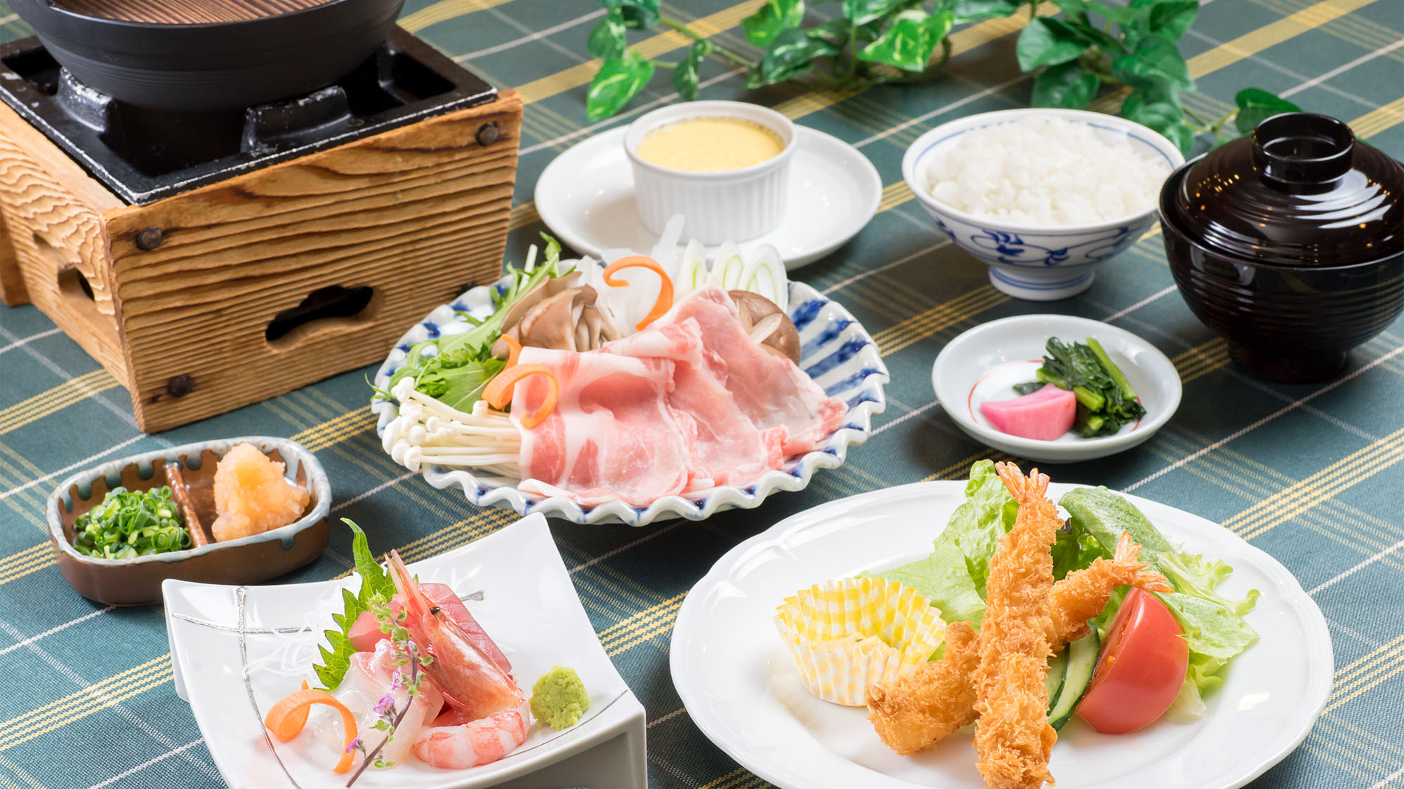 【パノラマイン山中湖】小学生夕食（イメージ）