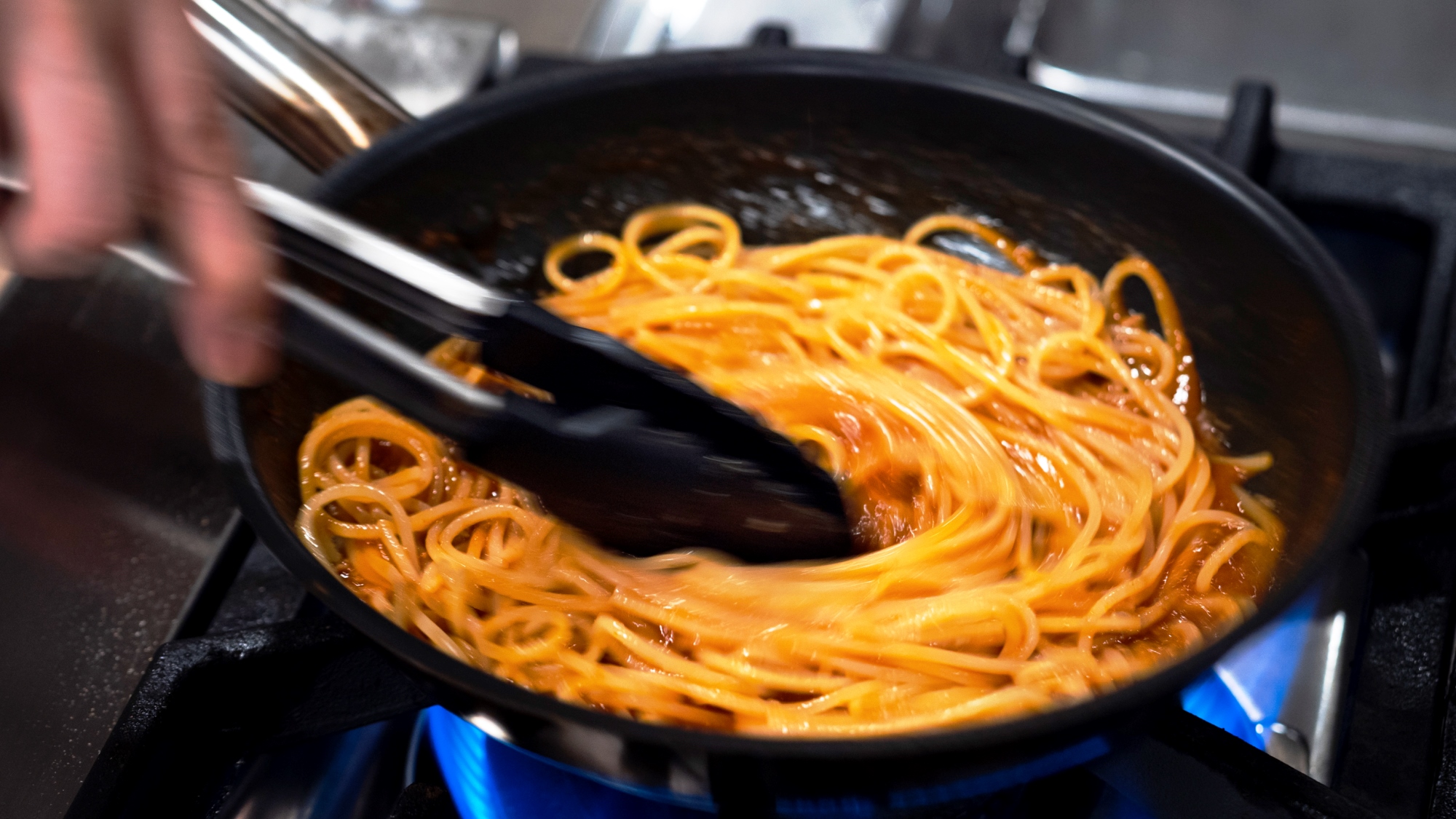 夕食一例　パスタ