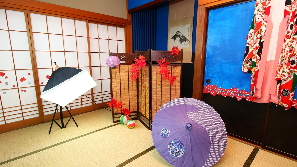 【コスプレ撮影】夕食付き★コスプレイヤー限定★和室スタジオで撮影ＯＫ！≪宿泊翌日の更衣室無料≫