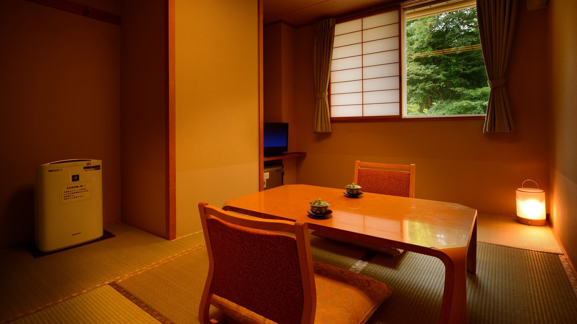 月かんむり4.5畳 ※景色は楽しめませんが、リーズナブルにご利用いただけるお部屋です